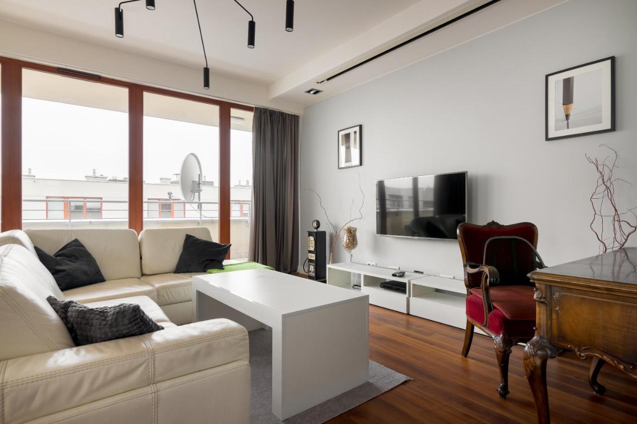ורשה Hlonda Deluxe Apartment With Terrace מראה חיצוני תמונה