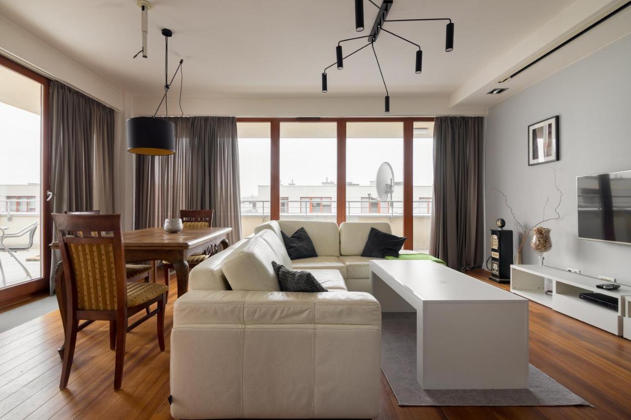 ורשה Hlonda Deluxe Apartment With Terrace מראה חיצוני תמונה
