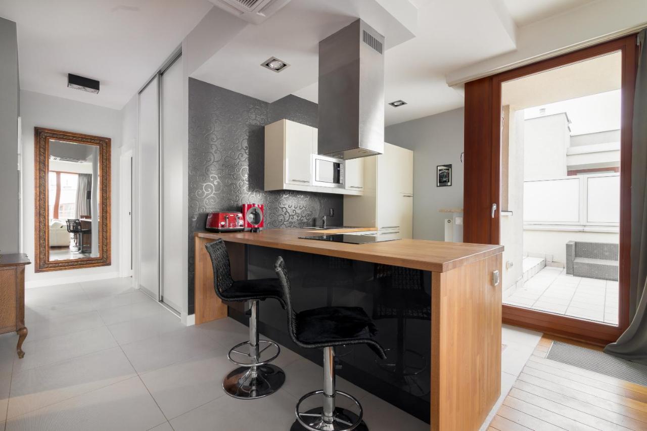 ורשה Hlonda Deluxe Apartment With Terrace מראה חיצוני תמונה